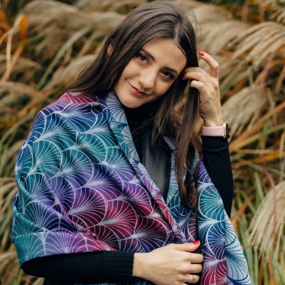 Lennylamb Shawl made of wrap fabric Deco Kingdom