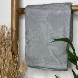 Naturioù Langes Bébé en Mousseline - Lovely Grey