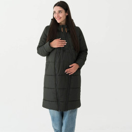 Love and Carry Coat babywearing and pregnancy V2 Black