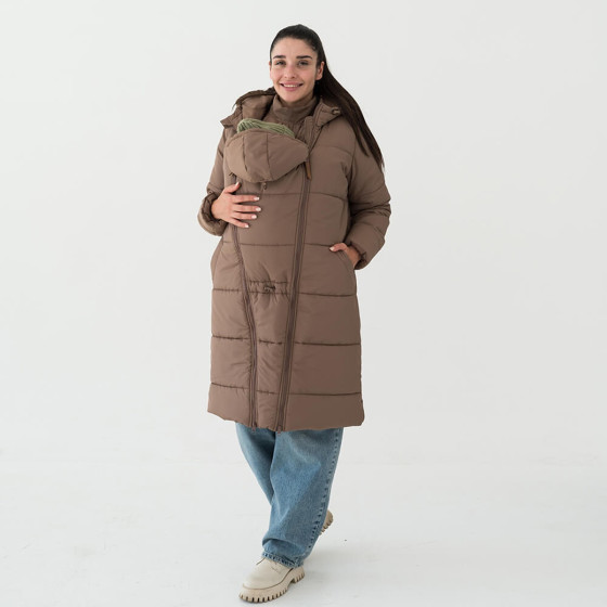 Love and Carry Manteau de portage et de grossesse 3-en-1 Cappuccino