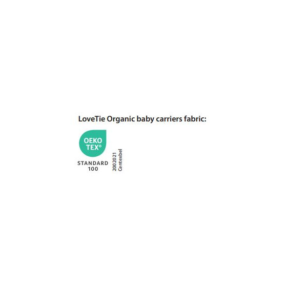 Love and Carry LoveTie+ Breizh Édition limitée Naturioù - Meï-taï Hybride Label Oekotex