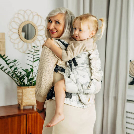 LennyLamb LennyPreschool Jurassic Park - Ice Desert Jacquard - Porte-enfant