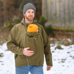 Mamalila Softshell Babywearing Jacket for Men Allrounder