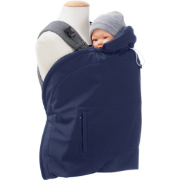Mamalila couverture de portage Evolutive Softshell Vario - Bleu marine