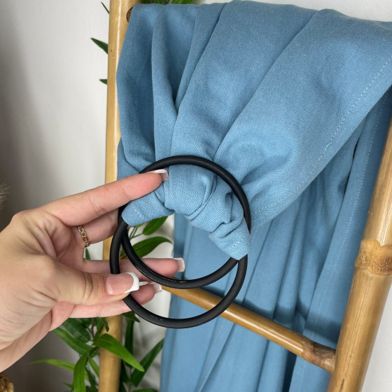 Naturioù rings to make Ring Sling from Baby Wrap