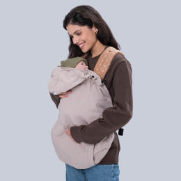 Love and Carry Couverture de Portage toutes saisons en Softshell Beige