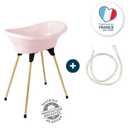 Thermobaby Vasco Bathtub Kit 3 in 1 - Rose Poudré