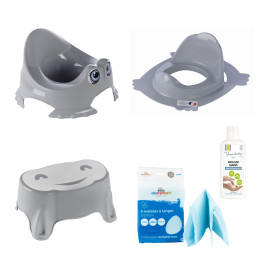 Thermobaby Kiddyloo Art.2172529 Grey - Catalog / Care & Safety /  Toileteries /  - Kids online store
