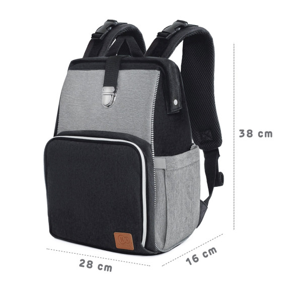 KinderKraft Molly - Sac à dos à langer pour poussette