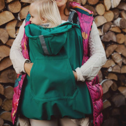 Little Frog Baby Cover Softshell - Teal