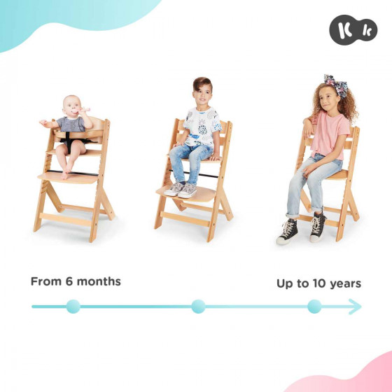 Kinderkraft ENOCK Baby High Chair 2 in 1 Kinderkraft ENOCK Baby High Chair 2 in 1