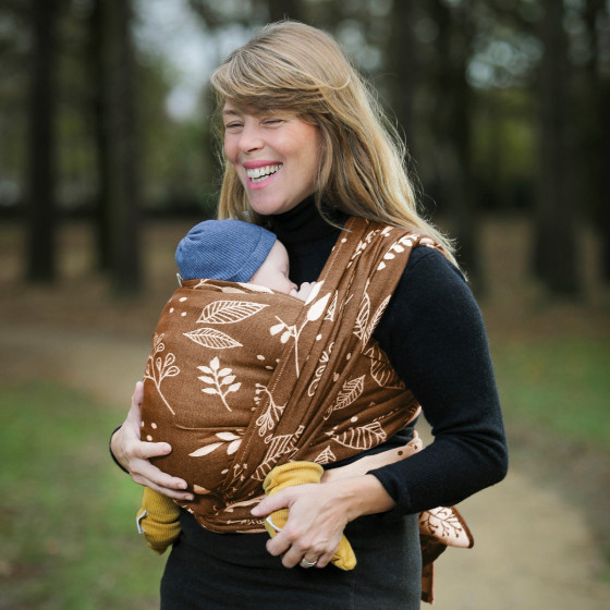 Naturiou Botany Caramel- Baby wrap