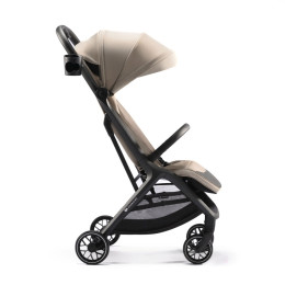 Kinderkraft NUBI 2 Poussette compact et légère - Beige Naturel