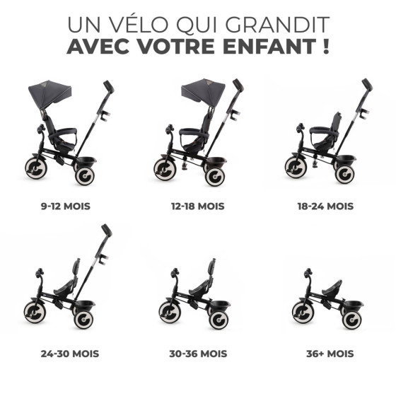 Kinderkraft Aston Tricycle Evolutif