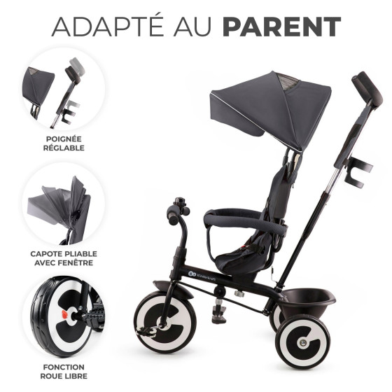 Kinderkraft Aston Tricycle Evolutif Enfant  6 en 1