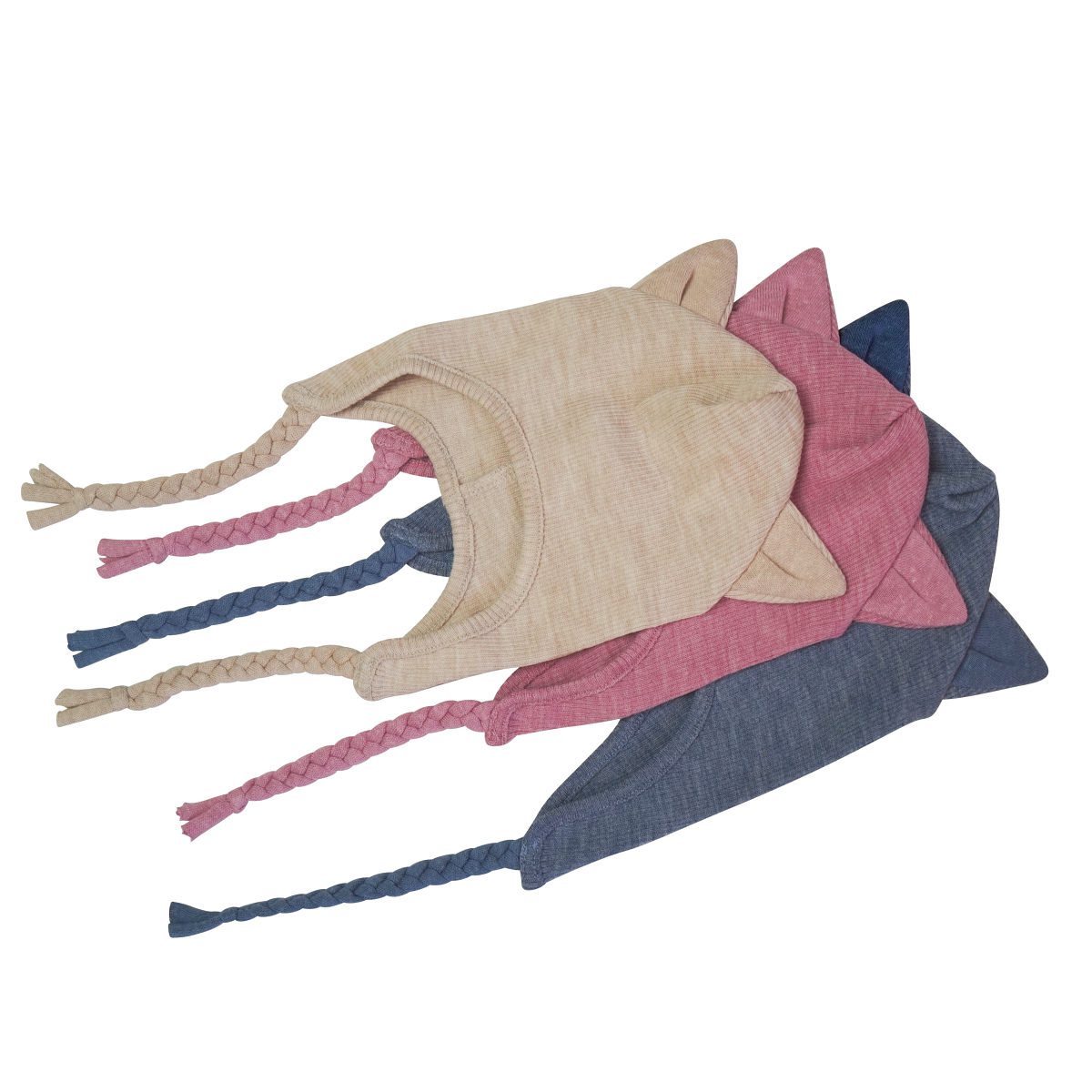 Manymonths Moufles pour bébé en laine mérinos Taille Explorer/Adventurer  (6m-2,5 ans) Couleur West Wind Rose