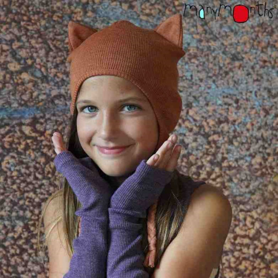 ManyMonths Kitty Beanie UNiQUE - Bonnet Chat en laine mérinos