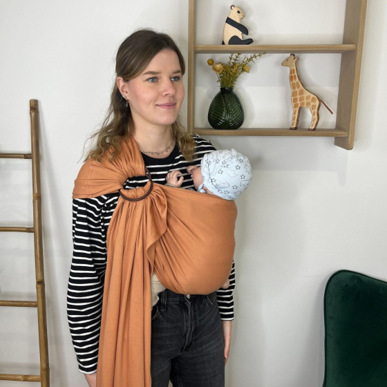Naturioù Flex Sling Cinnamon - Ring Sling