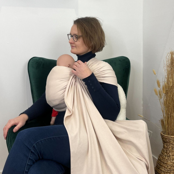 Naturioù Flex Sling Ivory - Ring Sling