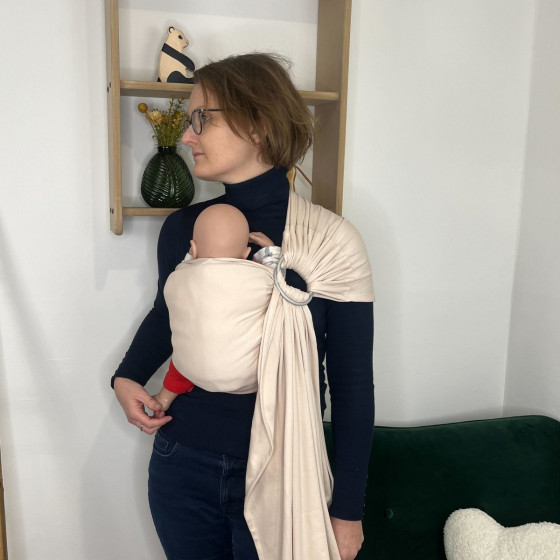 Naturioù Flex Sling Ivory - Ring Sling