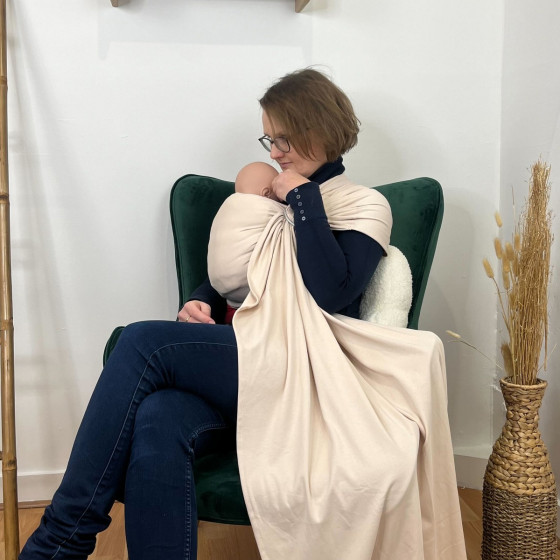 Naturioù Flex Sling Ivory - Ring Sling