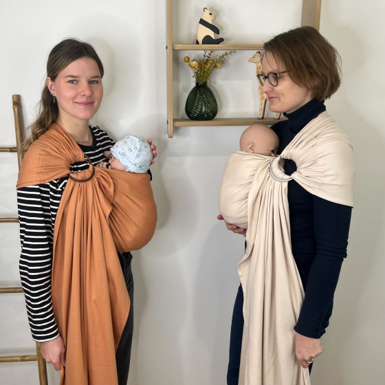 Naturioù Flex Sling Ivory - Ring Sling