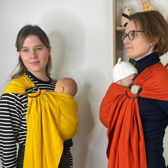 Naturiou Simply Sling Paprika - Ring Sling