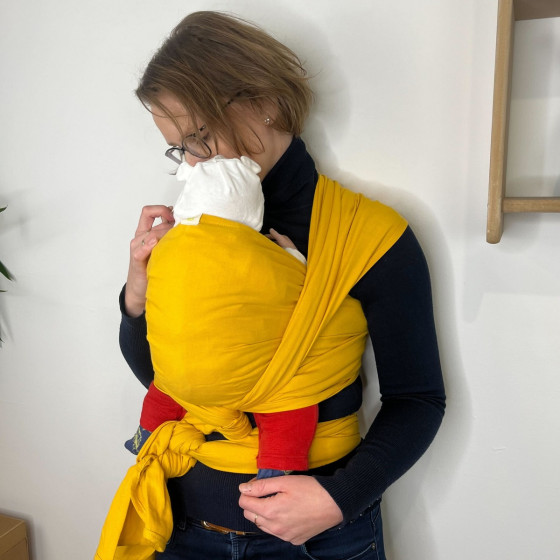Naturiou Simply Wrap Curry - Woven Wrap Broken Twill