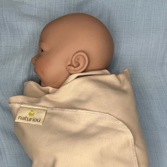 Naturiou Muslin Baby Swaddle 90x90 cm