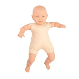 Bébé 2-3 mois 60cm 3,5kg - Poupon de Démonstrations Semi Souple