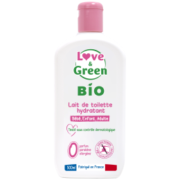 Love & Green 56 lingettes hypoallergéniques sans parfum - INCI Beauty