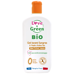 Love and Green Gel Surgras Hypoallergenic Bio 500ml