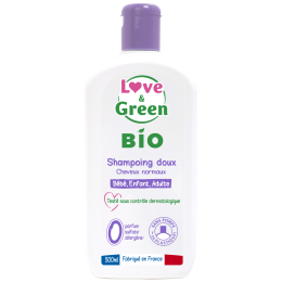 Love and Green Shampoing doux bébé enfant et adulte 500 ml