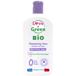Love and green gentle shampoo