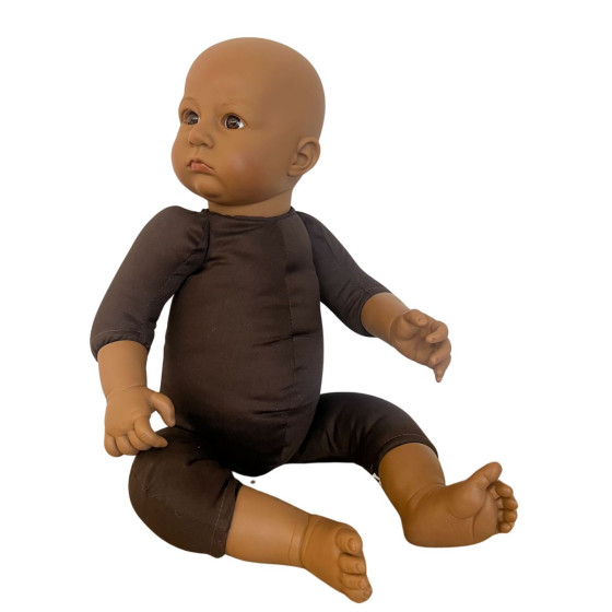 Bébé 1 mois 55cm 3,2kg - Poupon de Portage Lesté et Articulé