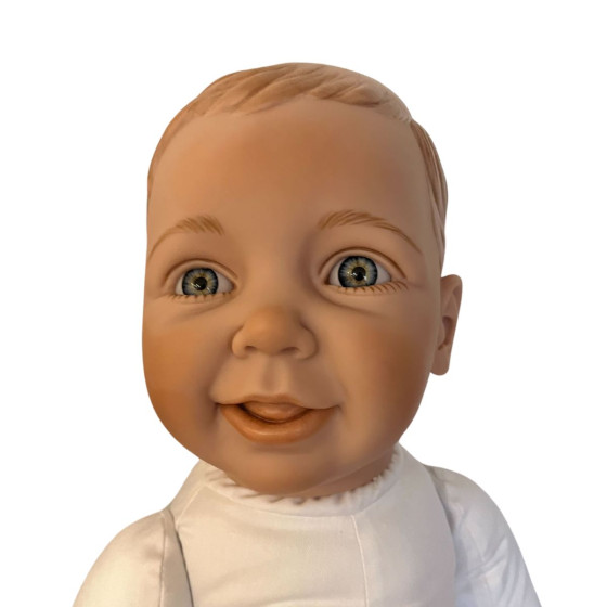 Bambin 9 mois 70cm 5,7kg - Poupon de Portage Lesté et Articulé