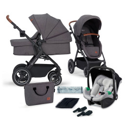 Kinderkraft B-TOUR MINK PRO Poussette Trio 3en1