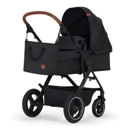Kinderkraft B-TOUR MINK PRO Poussette Trio 3en1 - Noir
