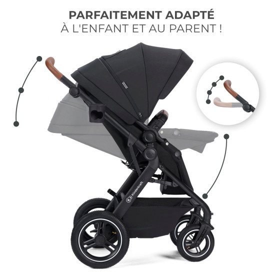 Kinderkraft B-TOUR MINK PRO Poussette Trio 3en1