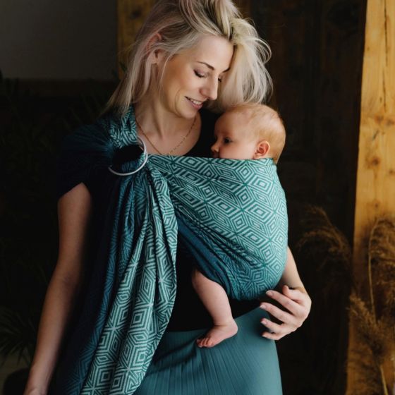 Little Frog Ring Sling - Jade Cube