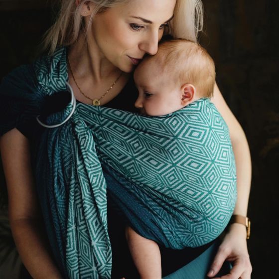 Little Frog Ring Sling - Jade Cube