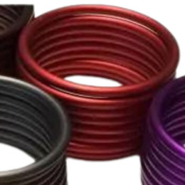 Naturioù Rings for Ring Sling size XL - Red