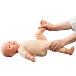 Bébé 3-4 mois 60cm 1,5kg - Poupon de Massage Peu Lesté - Caucasien