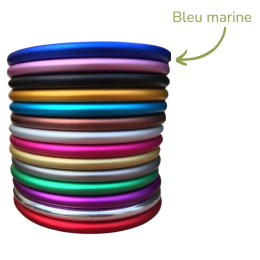 Naturioù rings to make Ring Sling from Baby Wrap - Bleu marine