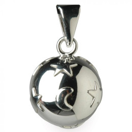 Babylonia Pregnancy Bola - Mini Lunes Argentées