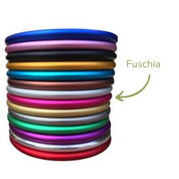 Naturioù Rings for Ring Sling Size M - Fuschia