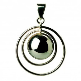 Babylonia Pregnancy Bola - Doubles anneaux Noirs