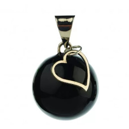 Noir a breloque Coeur VK912