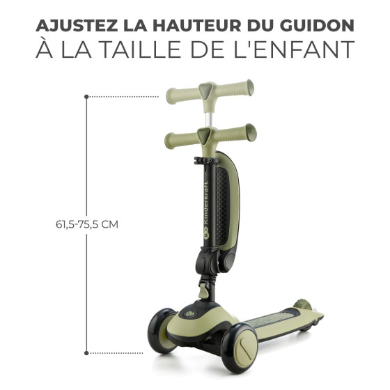 Kinderkraft Halley 2 in1 - balance bike and scooter