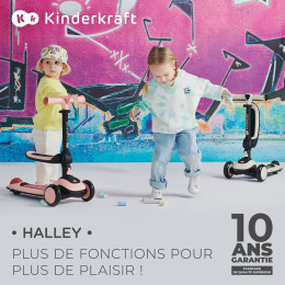 Kinderkraft Halley 2 in1 - balance bike and scooter